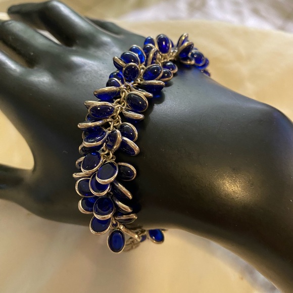 BLUE LAPIS CHARM BRACELET - Picture 4 of 7